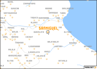 map of San Miguel