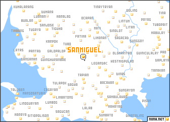 map of San Miguel