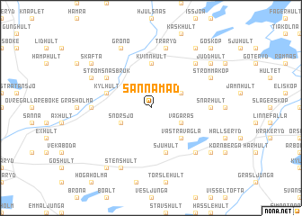 map of Sånnamad