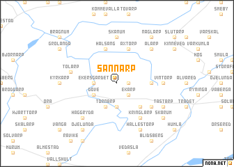 map of Sånnarp