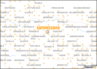 map of Sannasgama