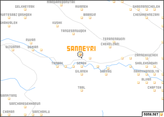 map of Sān Neyrī