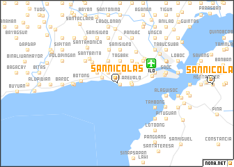map of San Nicolas