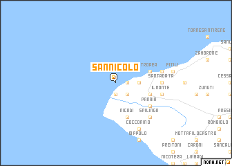 map of San Nicolò