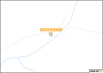 map of Sannieshof