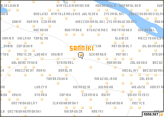 map of Sanniki