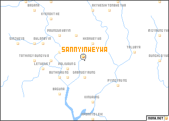 map of Sannyinweywa