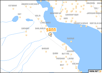 map of Sann