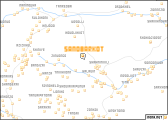 map of Sanobar Kot