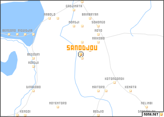 map of Sanodjou