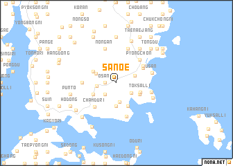 map of Sanoe