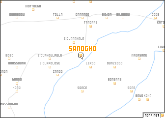 map of Sanogho