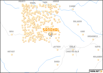 map of Sanohal