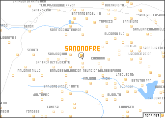 map of San Onofre