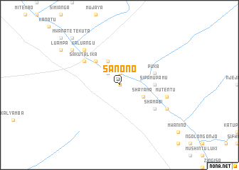 map of Sanono