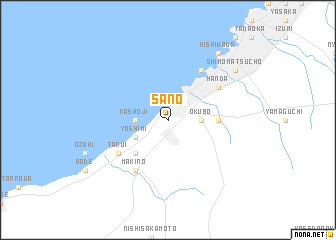 map of Sano