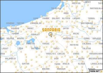 map of San Pabio