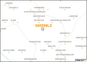 map of San Pablo