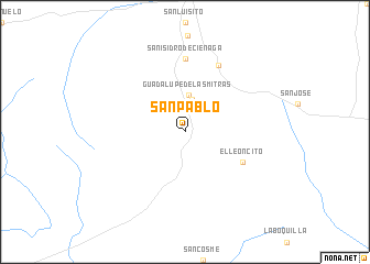 map of San Pablo