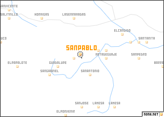 map of San Pablo