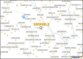 map of San Pablo