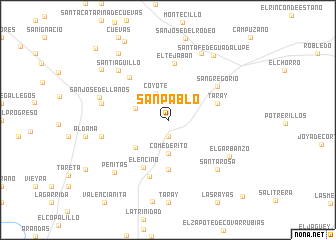 map of San Pablo
