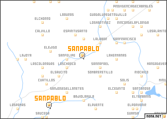 map of San Pablo