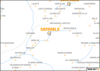 map of San Pablo