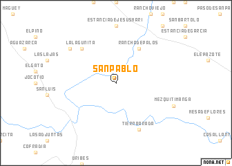 map of San Pablo