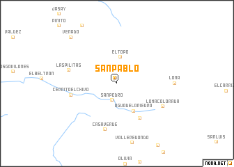 map of San Pablo