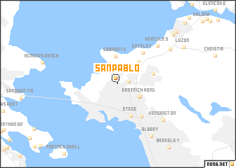 map of San Pablo