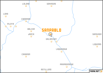 map of San Pablo