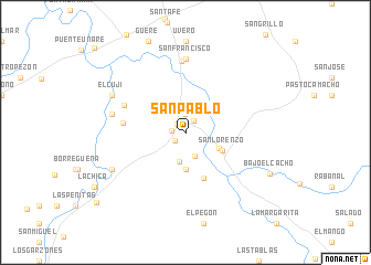 map of San Pablo