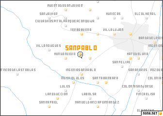 map of San Pablo