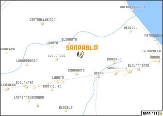 map of San Pablo