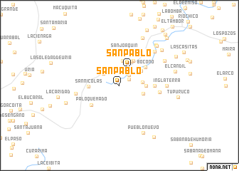 map of San Pablo