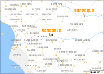 map of San Pablo