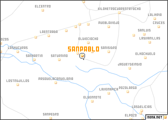 map of San Pablo