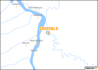map of San Pablo