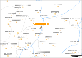 map of San Pablo