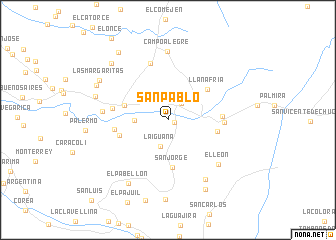 map of San Pablo