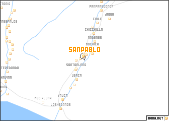 map of San Pablo