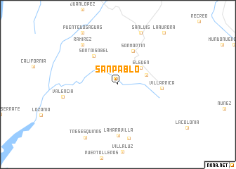 map of San Pablo