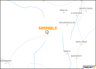 map of San Pablo