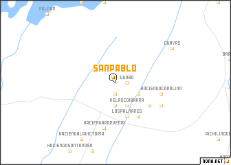 map of San Pablo