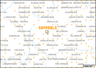 map of San Pablo