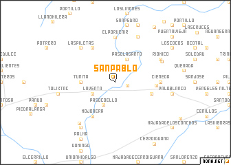 map of San Pablo