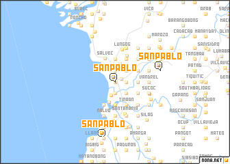map of San Pablo
