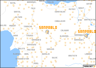 map of San Pablo