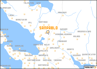 map of San Pablo